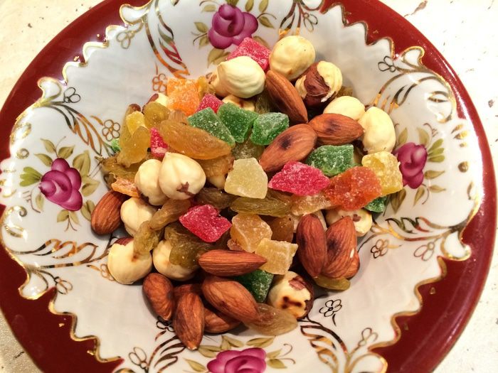 Кекс с цукатами