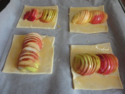 Французские слойки к завтраку