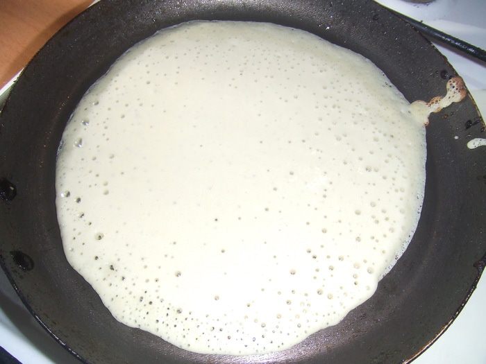 Польские блины+закуска из сельди