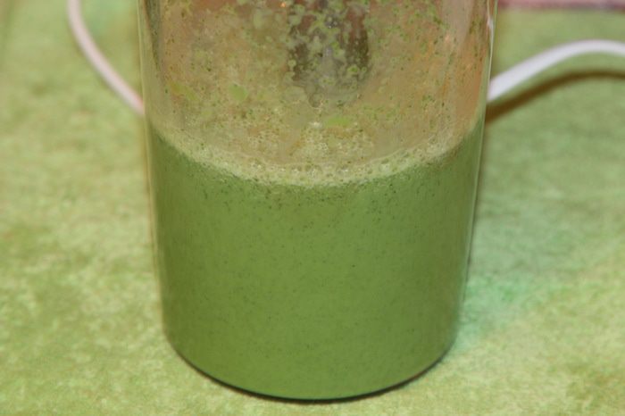 Блинчики шпинатные