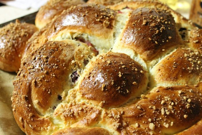 Коса фруктово-ягодно-ореховая