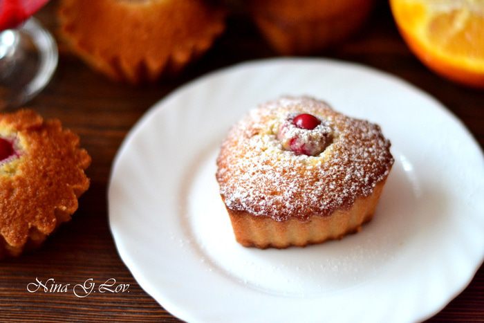 Миндальное пирожное &amp;quot;Финансье&amp;quot; с сюрпризом