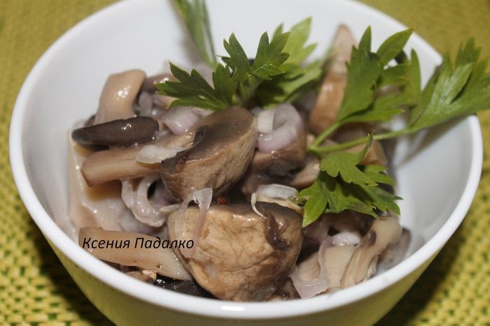 Соленые грибочки