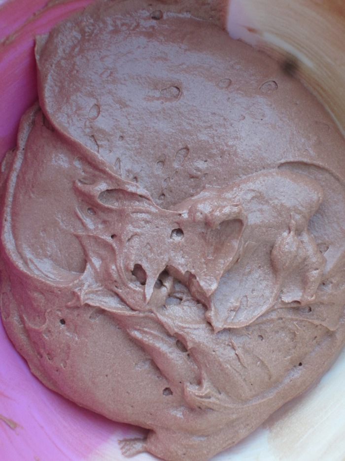 Шоколадный кекс на белках