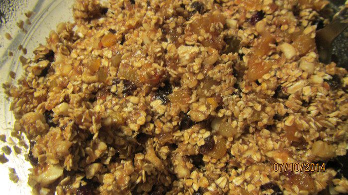 Батончики-мюсли из сухофруктов и орехов