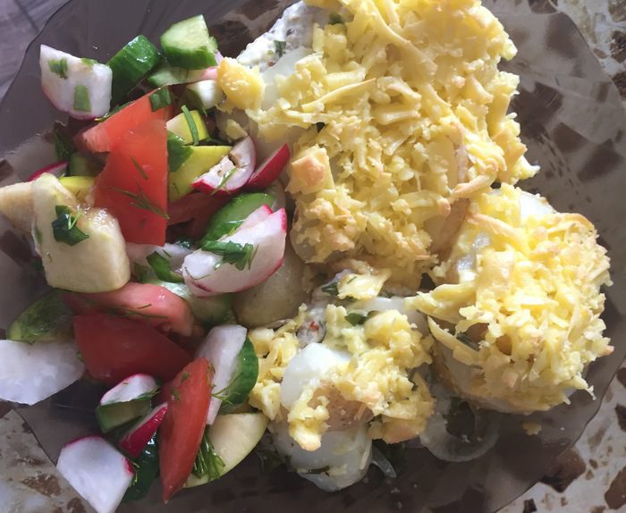 Картофель под шубой