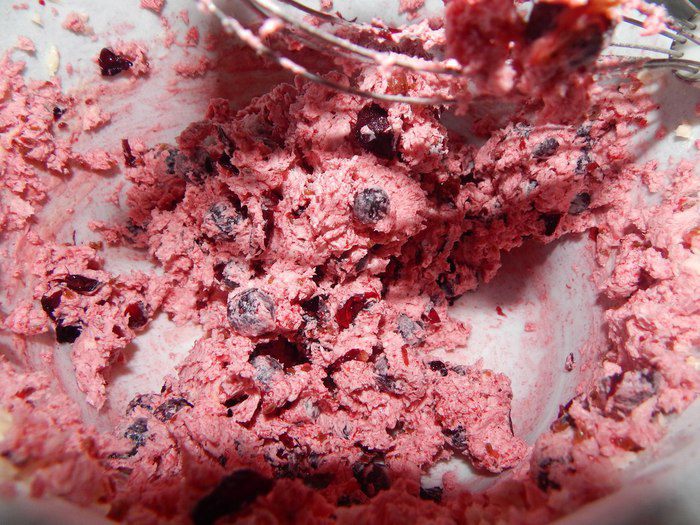 Фиолетовое печенье 