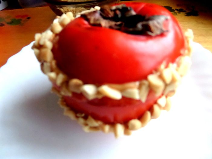 Новогодние сэндвичи из фруктов