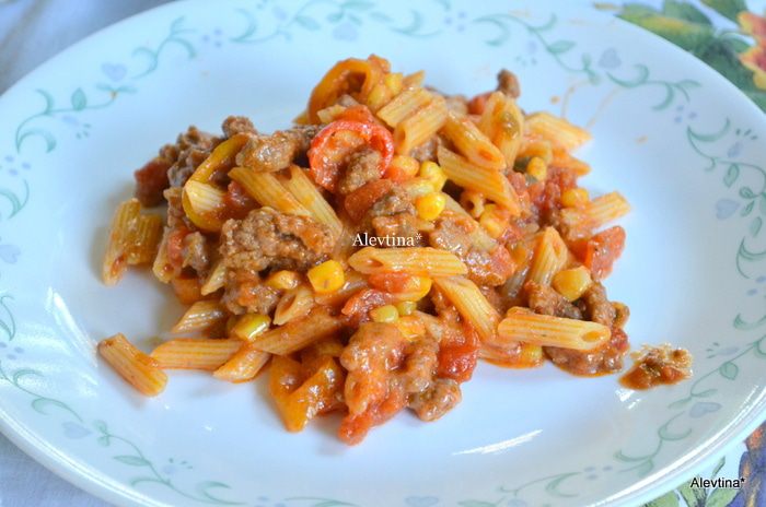 Чили с пастой