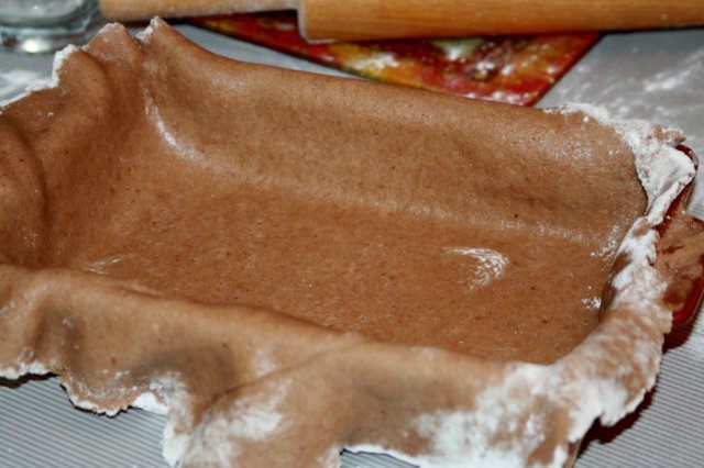 Шоколадно-бергамотовый тарт 