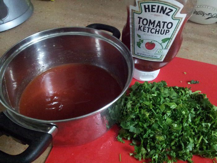 Баклажаны в томатном маринаде