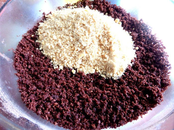 Чизкейк с шоколадом и домашним маскарпоне