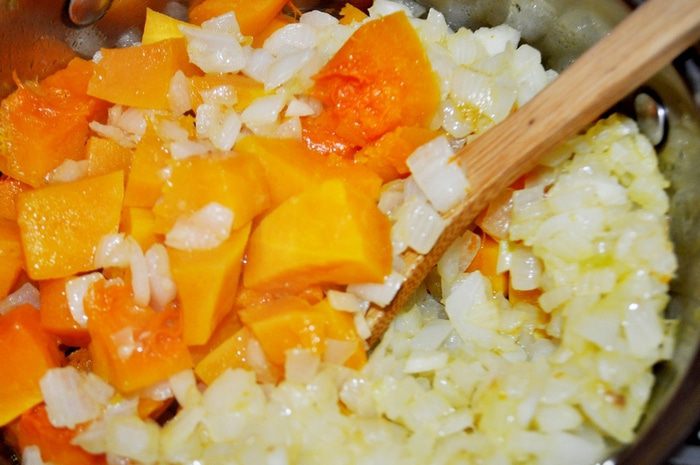 Тыквенный суп в азиатском стиле