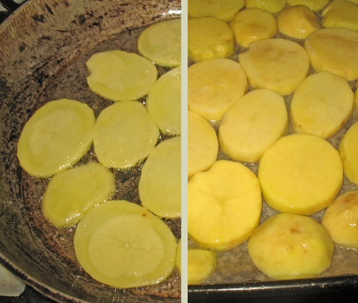 Картофель с овощами