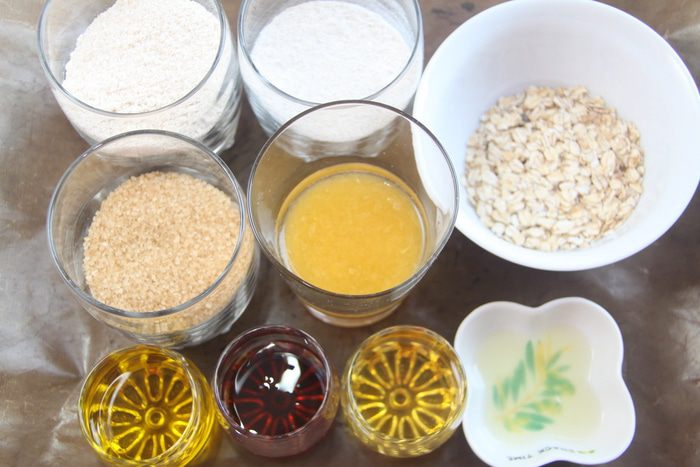 Овсяное печенье с миндалем (постное)