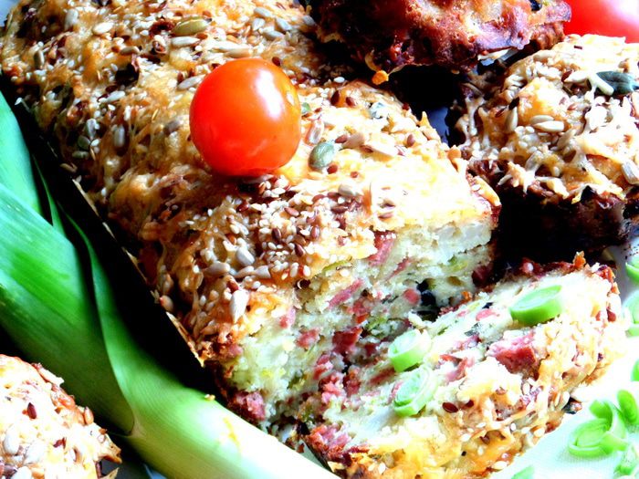 Закусочные овощные кексы