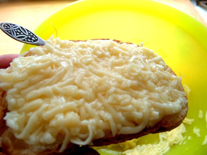 Крем-десерт с черникой