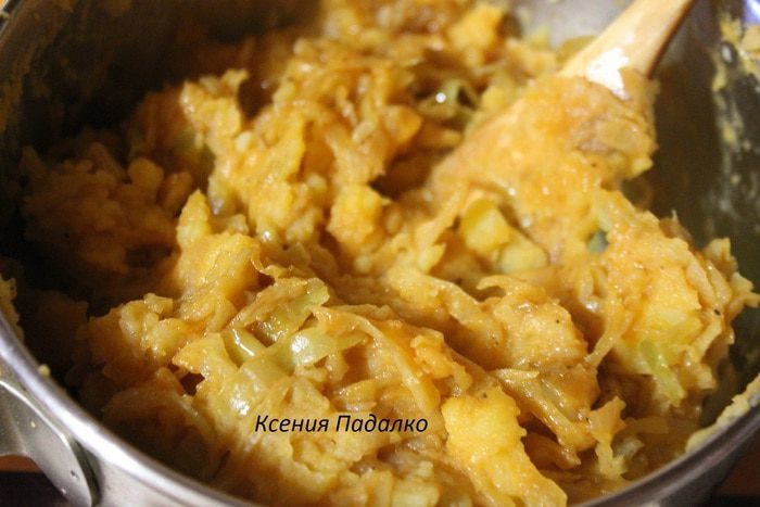 Пирог с капустой &amp;quot;Паук&amp;quot;