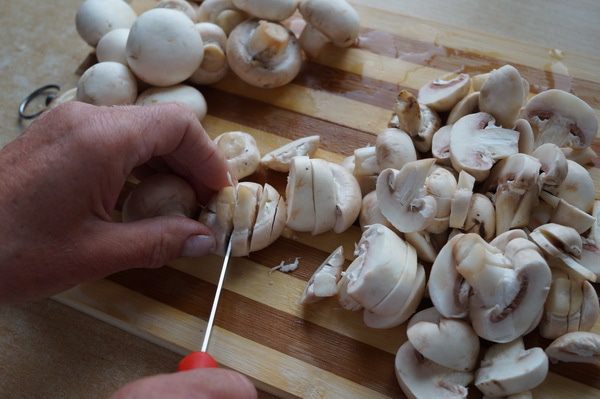 Монастырский грибной пирог