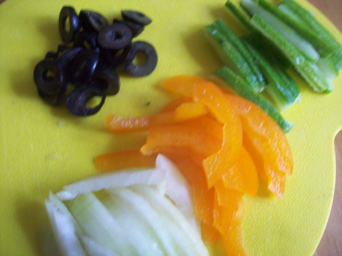 Салат &amp;quot;Греческий&amp;quot; фуршетный вариант