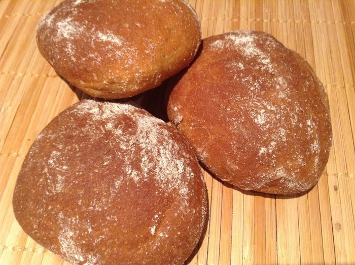 Булочки из цельнозерновой муки (АнтиМакдональдс)