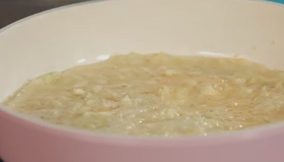 Французский омлет с кабачком