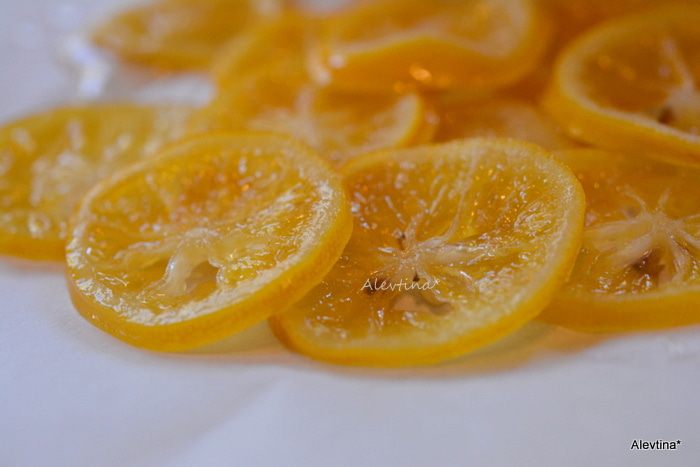 Лимонные цукаты