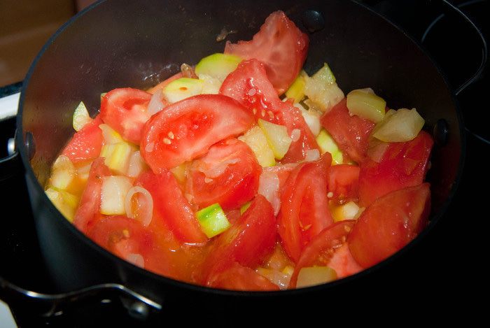 Кабачково-томатный суп &amp;quot;Август&amp;quot;