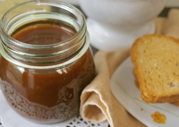 Домашняя соленая карамель