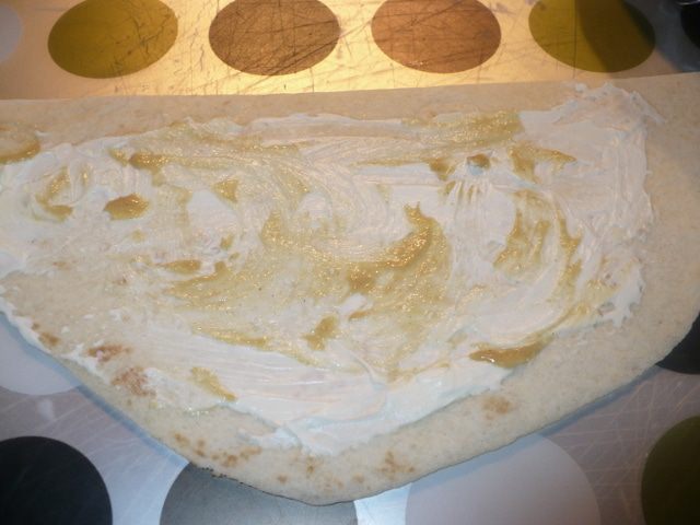 Лепешки с салатиком