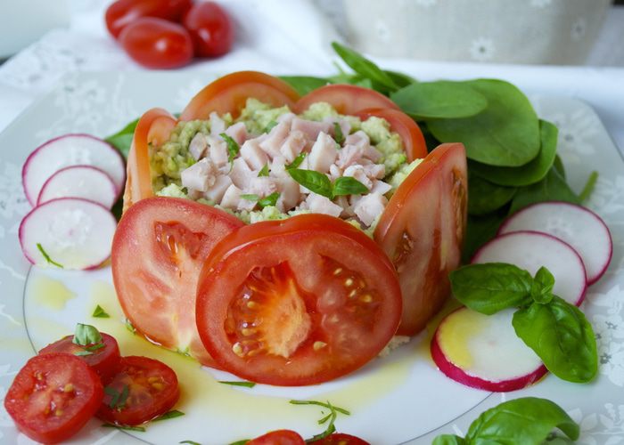 Тартар из авокадо 