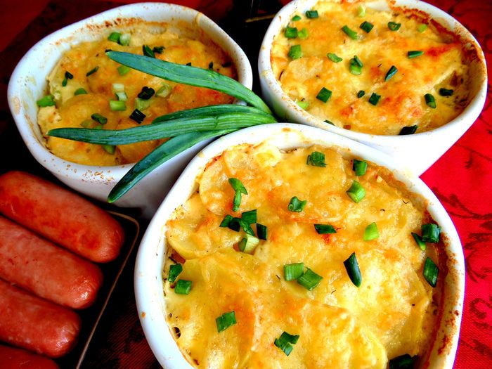 Картофель по-французски (au gratin)