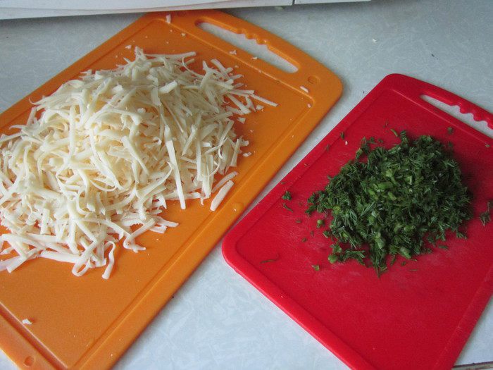 Хлеб из кабачка с сыром и зеленью