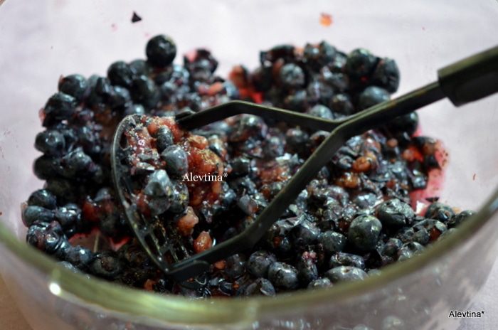 Джем черничный из морозилки