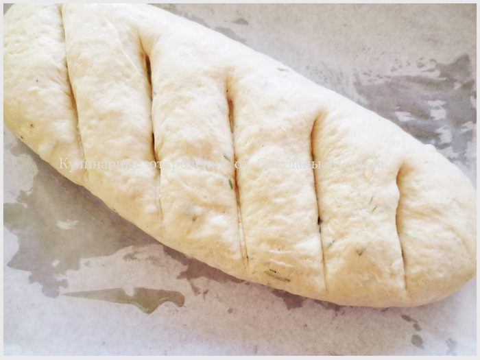 Ароматный хлеб с розмарином и медом