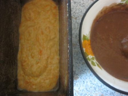 Кекс с тыквой и шоколадом