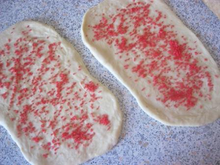 Пирог-плюшка с заварным кремом