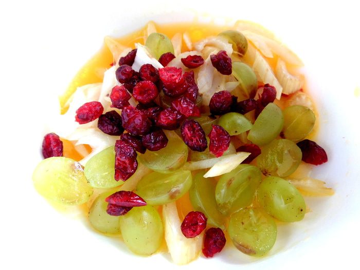 Пикантный фруктово-ягодный салат (для Сабины)