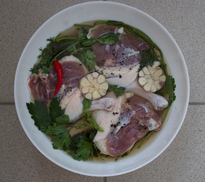 Утка в солинаде