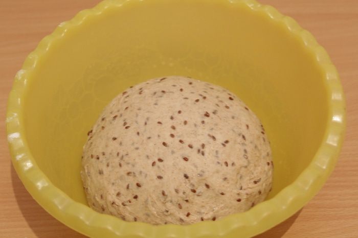 Хлебцы с семенами льна