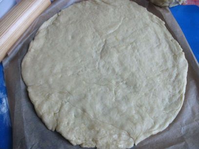  Кулебяка с опятами и капустой