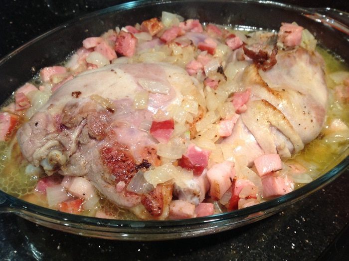 Жаркое из утиных ножек