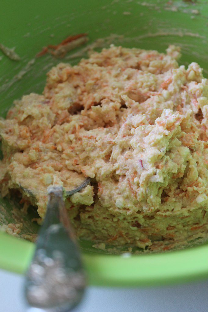 Яблочно-морковные сырники
