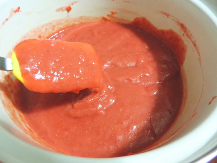 Клубничное мороженое