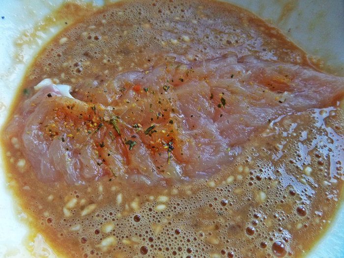 Куриные рулетики с начинкой