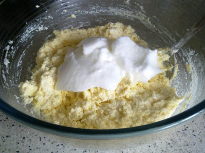 Творожник с вишней