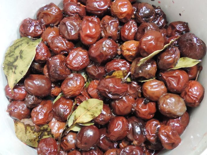 Маринованные сливы в &amp;quot;сухом&amp;quot; маринаде