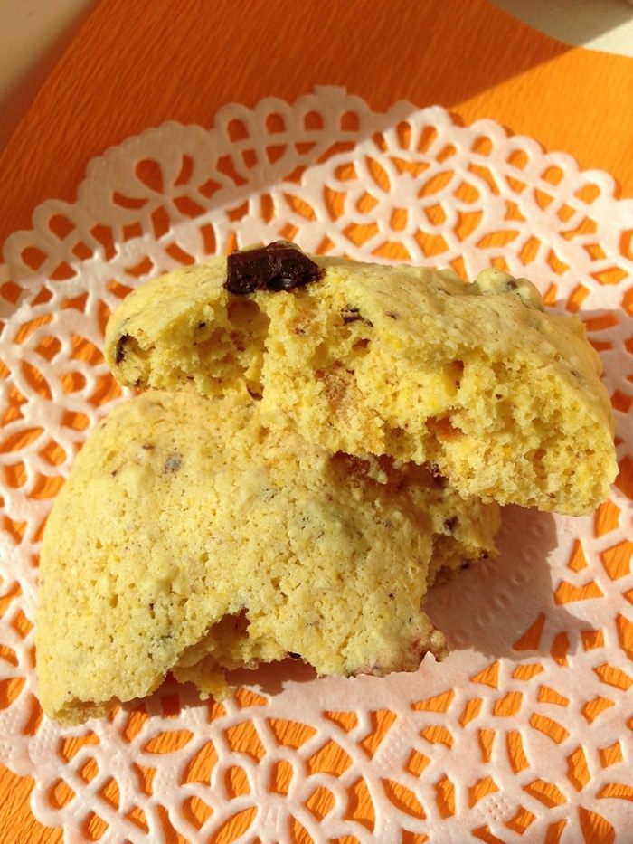 Быстрое бисквитное печенье на киселе