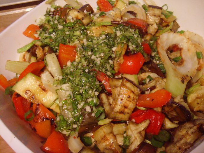 Гриль-салат &amp;quot;Летние овощи&amp;quot;