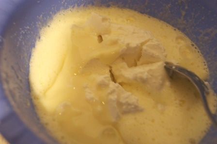 Тарт с бананом и рикоттой